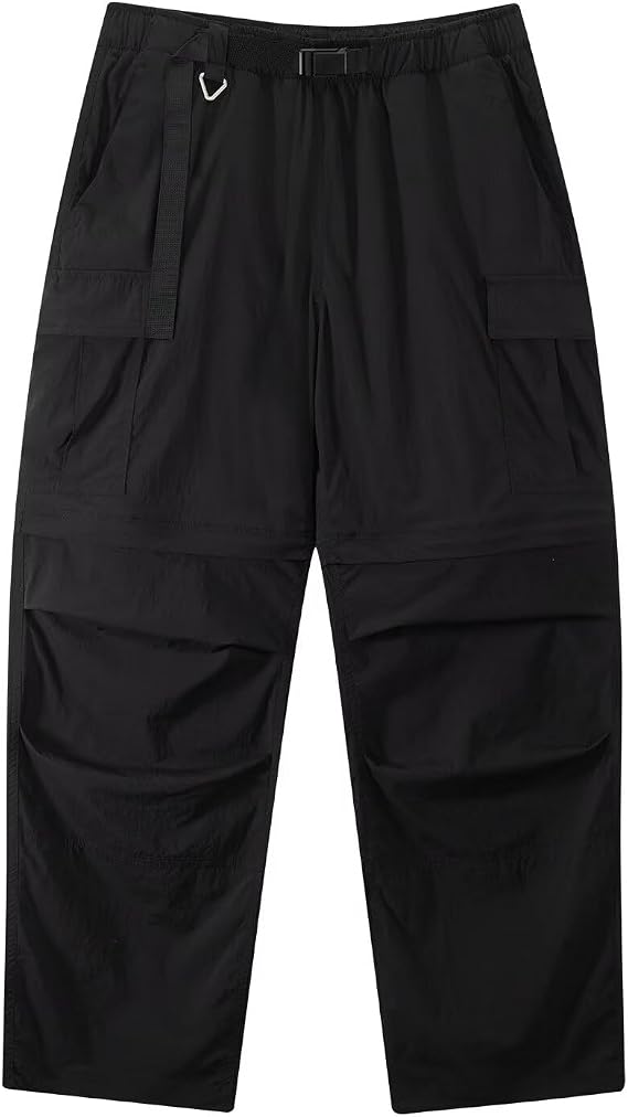 JOMLUN Women's Hiking Zip Off Pant Outdoor Pants Quick Dry Convertible Camping Breathable Lightweight