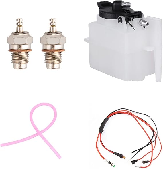 SEMTO ST-NF2 L2 Nitro Engine Model Starter Ignition Kit, Complete Glow Plug Igniter Set Model Engines with Charger & Accessories