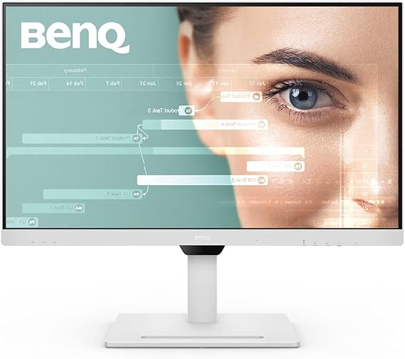 BenQ GW2790QT 27” IPS 2560x1440 QHD USB-C Ergo Eye-Care Monitor, Noise Filter Speakers, Noise Cancellation Mic, Height Adjustment, Low Blue Light Plus