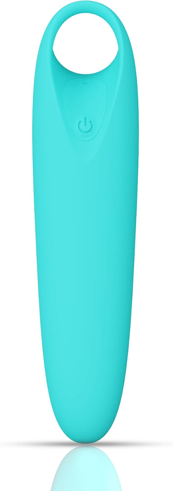 Portable Handheld Electric Back Massager - Mini Waterproof&Rechargeable Handheld Deep Tissue Neck (Light Blue)