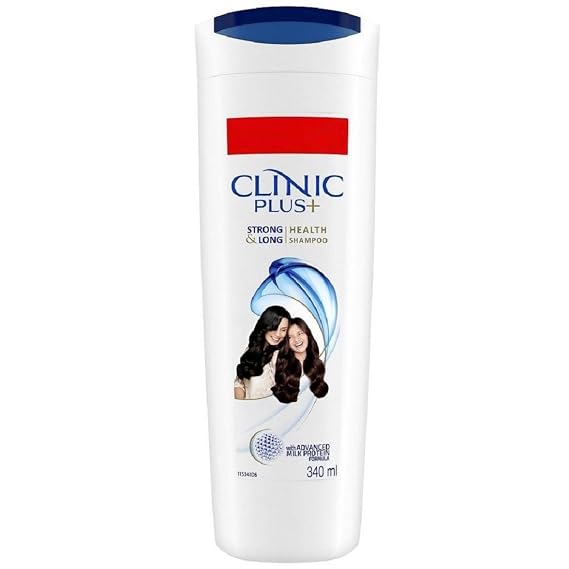 Clinic Plus Strong and Long Health Shampoo, 355ml | Daily Hair Cleansing | Suitable for All Hair Types