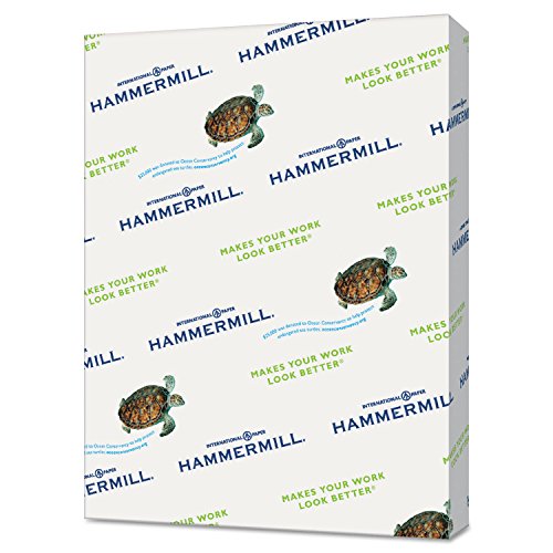 Hammermill Colored Paper, 20 lb Gray Printer Paper, 8.5 x 11-1 Ream 500 Sheets - Made in the USA, Pastel Paper, 102889R