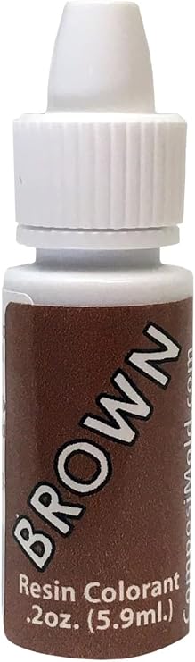 Brown Epoxy Pigment (Colorant, Dye, Tint) 6cc (0.2 oz.)