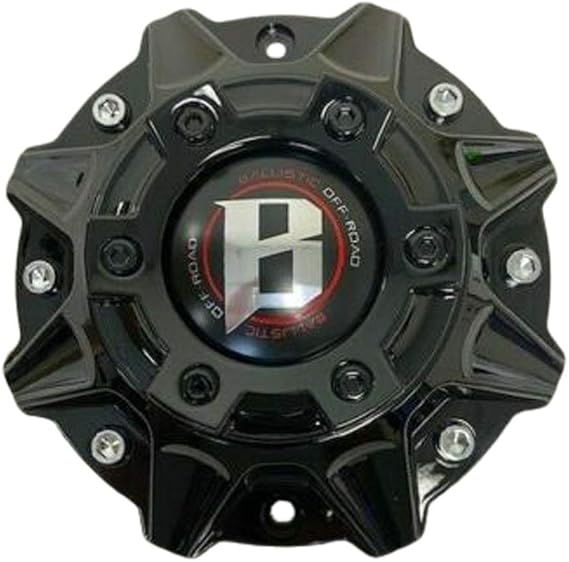 Ballistic 845 Morax LG1208-33 SGD0010 Gloss Black Wheel Center Cap WXORGB