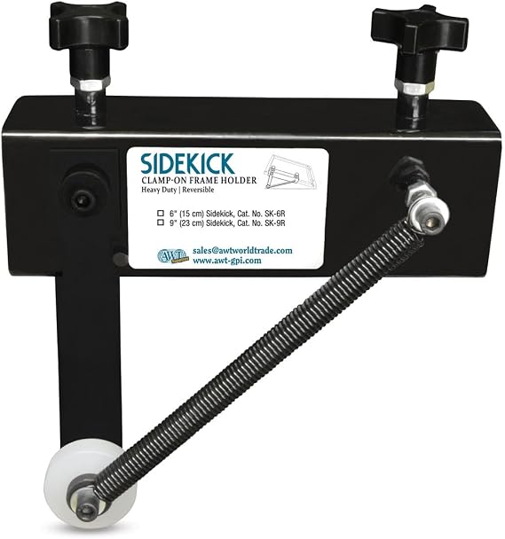 AWT Screen Print Frame Sidekick Support - 9"