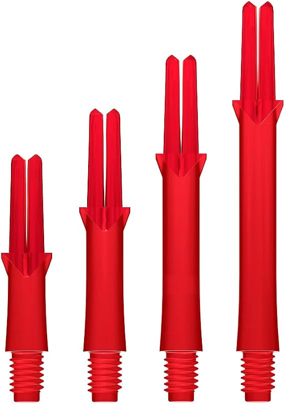 L-style L-Shaft Locked Dart Shafts Lightweight Nylon Shafts for Soft Tip & Steel Tip Darts Set of 3