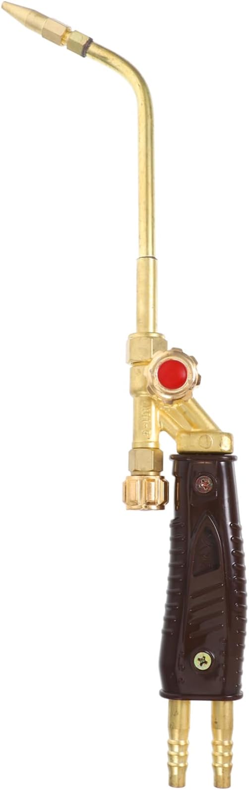 jojofuny Adjustable Flame Oxygen Torch Head for Welding and Brazing Self-ignition Propane Torch for Hvac and Plumbing Concentrated Flame for Efficient Soldering and Heat Treatment