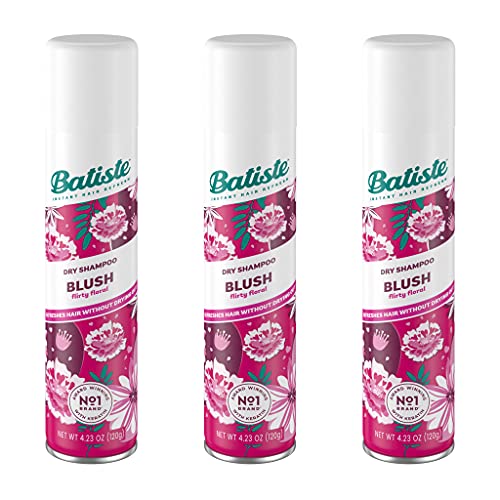 Batiste Dry Shampoo, Blush Fragrance, 3 Count