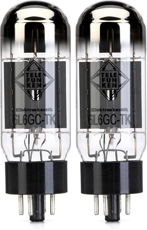 6V6-TK Black Diamond Series Vacuum Tube Matched Pair