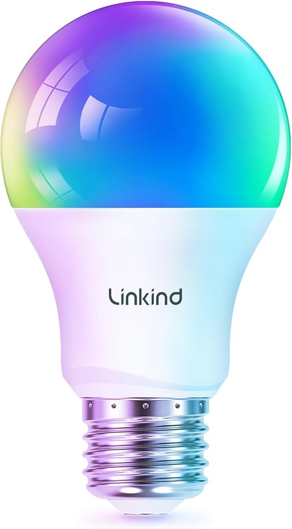 Linkind Smart Light Bulbs, Work with Alexa, Google Home, AiDot