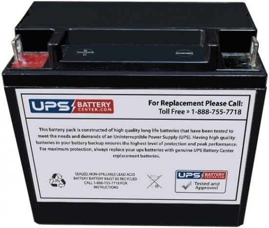 UPSBatteryCenter 12V Battery for Pulsar PG10000B16 10,000-Watt Dual Fuel Generator