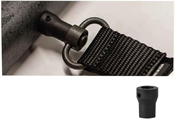 GrovTec US GTSW108 Push Button Base to Stud Adaptor Black Anodize