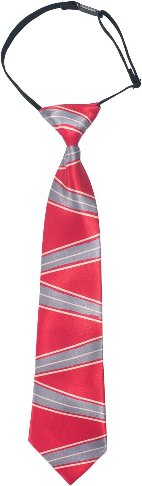 Anger Costume Anger Tie Red Printed Emotions Cartoon Movie Props Halloween Cosplay Carnival Party Accessories