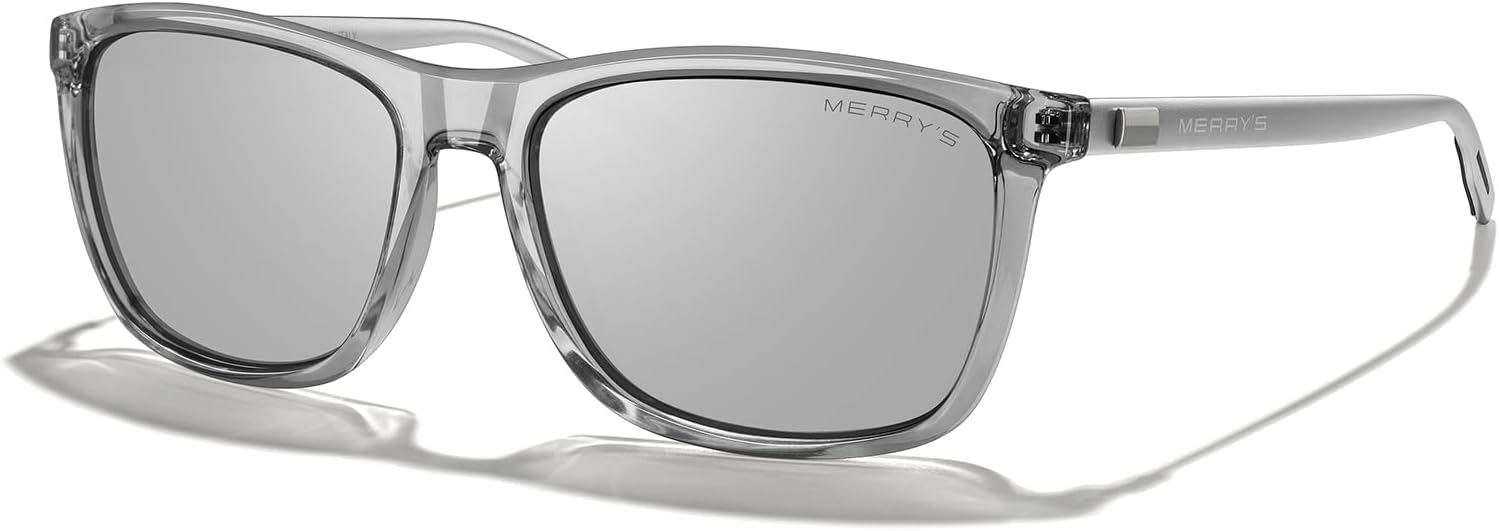 MERRY'S Unisex Polarized Aluminum Sunglasses Vintage Sun Glasses For Men/Women S8286