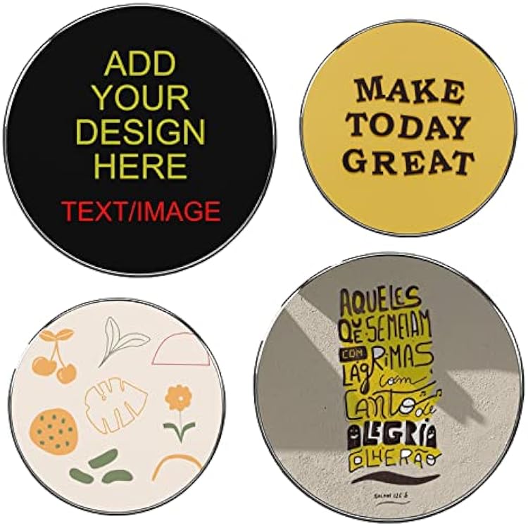 Custom Photo Magnets for Refrigerator Personalized Fridge Magnet Design Your Own Name Logo Strong Magnet Practical Refrigerator Magnets for Decor Locker Kitchen Office Whiteboard