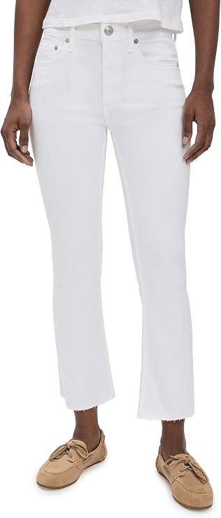 rag & bone Women's Flexi Peyton Mid Rise Ankle Bootcut Jeans