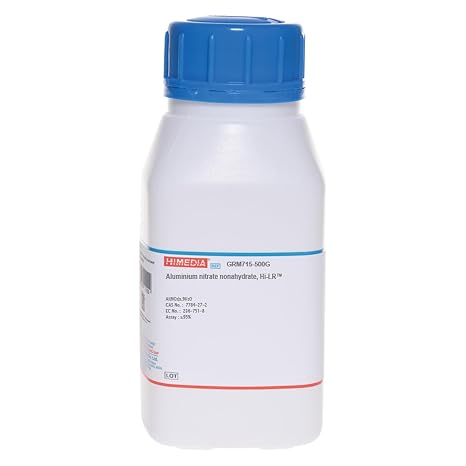 HiMedia GRM715-500G Aluminium Nitrate Nonahydrate, Extra Pure, 500 g