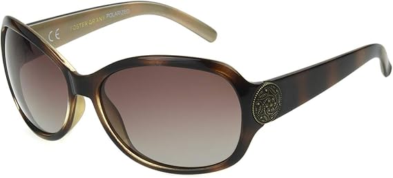Foster Grant Dialogue Sunglasses, Tortoise/Rose, 52 mm