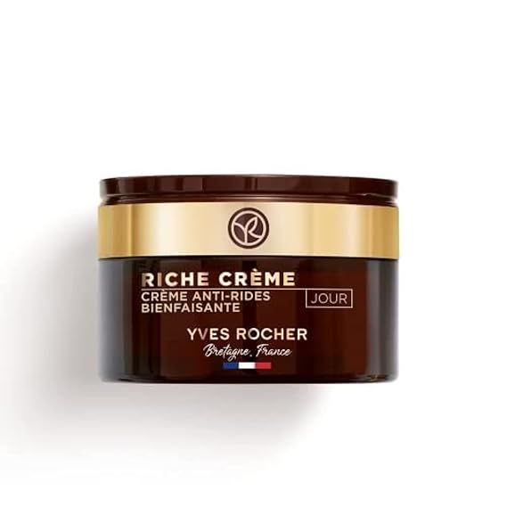 Yves Rocher Comforting Anti-Wrinkle Riche Creme (Day) | Face Cream to Soften & Smooth Skin | 1.7 fl oz