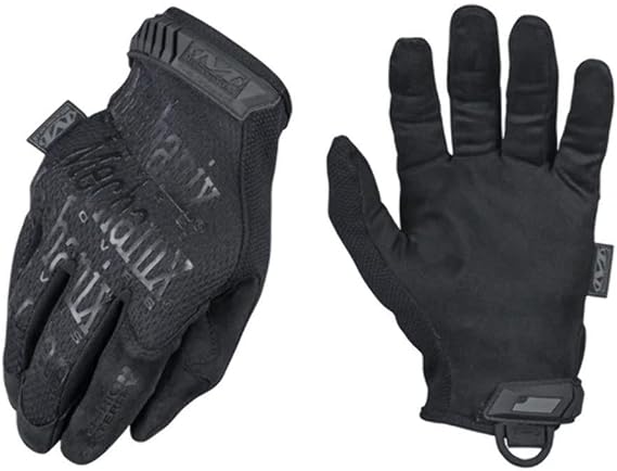 Mechanix Wear - Original 0.5mm High Dexterity Covert Tactical Gloves (Small, Black)