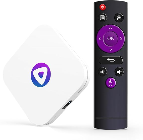 CHROX H96 M1 Android 13.0 Smart Box 4GB RAM 64GB Emmc RK3528 Quad-Core 64Bit ARM Corter-A53 CPU Mali G31 MP2 GPU 4K Output BT5.0 2.4Ghz/5Ghz Wifi 100M LAN Enternet,2GB+16GB [Energy Class A]