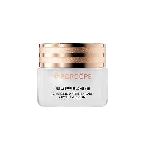 PORCOPE Caffeine Dark Circle Eye Cream - Contains Hyaluronic Acid & Niacinamide Under to Brighten Eye Area, Reduce Dark Circles & Smooth Wrinkles - Caffeine Eyes Serum 0.5 fl oz (2packs)