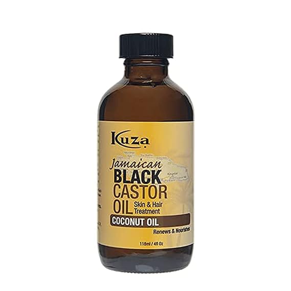 Kuza Jamaican Black Castor Oil Skin & Hair Treatment - Coconut Oil, 4 fl oz