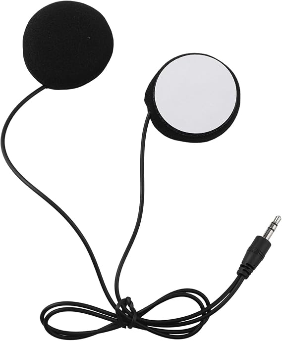 Motorcycle Helmet Headset Microphone, For Cardo Intercom, Hardwire Soft Wire Mic With 1M Flexible Cord(A)