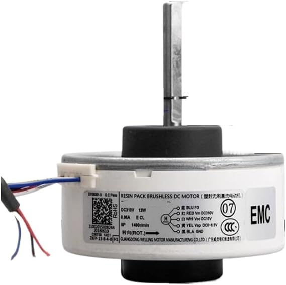 Air conditioner motor DC fan WZDK20-38G-1 SIC-37CVL-F120-1 ZKFR-20-8-6 WZDK13-38G-1 (RD-310-13-8) WZDK13-38G-3 ZYTM93-3100016A SIC-37CVJ-F113-1(WZDK20-38G-1)