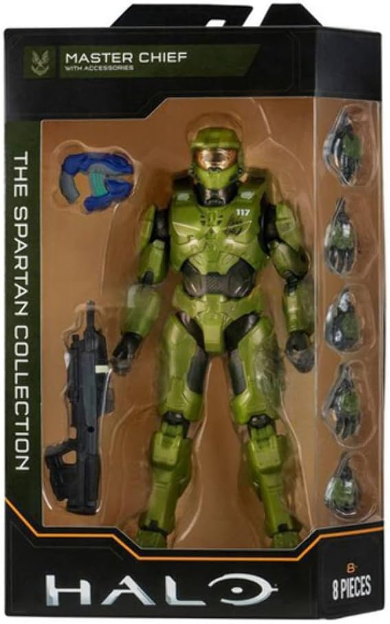 Halo Infinite The Spartan Collection 6.5" Action Figures Series 1 2 3 4 (Choose Figure) (Master Chief (Anniversary Figure))