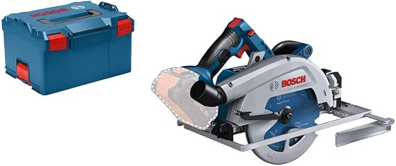Bosch Professional 18V System BITURBO Cordless Hand-Held Circular Saw GKS 18V-68 GC (2500-5000 min-1 no-Load Speed, Compatible with Guide Rails, Without Battery/Charger, L-BOXX 238)