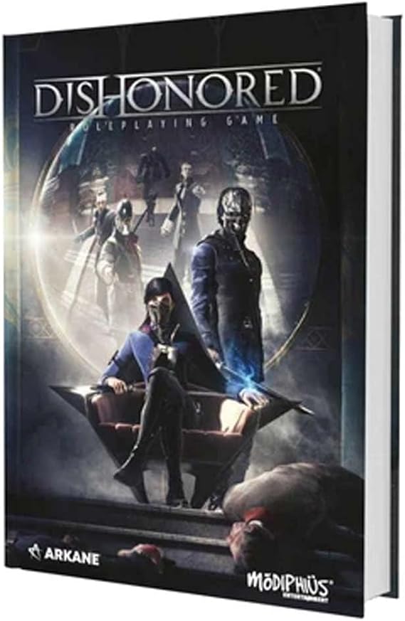 Modiphius Dishonored RPG Core Rulebook - Roleplaying Game Hardcover