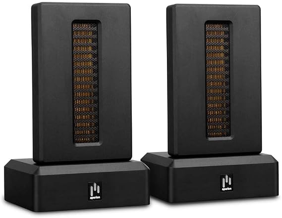 Aperion Audio HST High Sensitivity Dual Firing Air Motion Transformer Ribbon Tweeter Speaker Pair for Home Theater Stereo Speaker HiFi Audiophile, SPL up to 103 dB