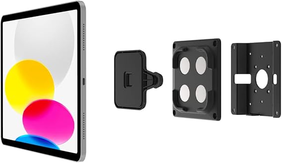Compulocks Universal Magnetic Tablet Wall Mount Space-Saving Secure Holder for All Tablets Black