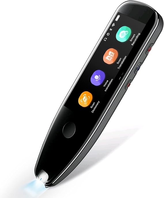 Vormor Translation Pen scan X5 | Translator Voice Translator Device | 112 Languages | Text-to-Speech Scanner Reader Pen | OCR/Wi-Fi | Voice Translator for Meetings Travel Learning