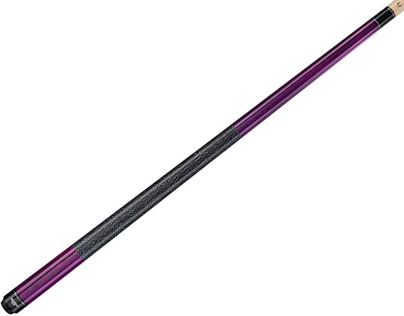 Valhalla Viking VA117 Hard Rock Maple Linen Wrap Pool/Billiard Cue - Purple