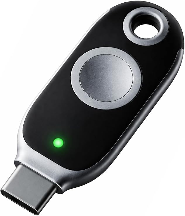 K40 Plus - USB Security Key - Two Factor Authenticator - USB-C with NFC, FIDO2, PIV - Help Prevent Account Takeovers