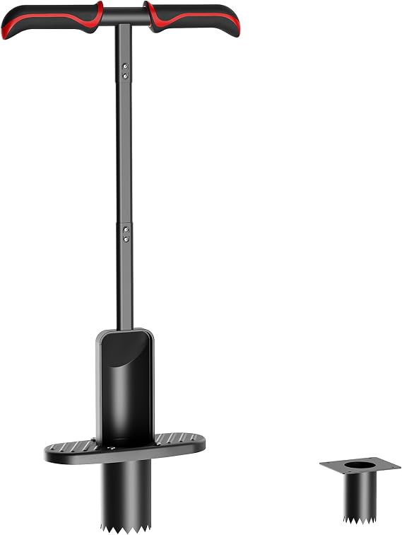 FLORA GUARD Bulb Planter Tool, 2.2" & 3.3" Dual Size Hole Digger