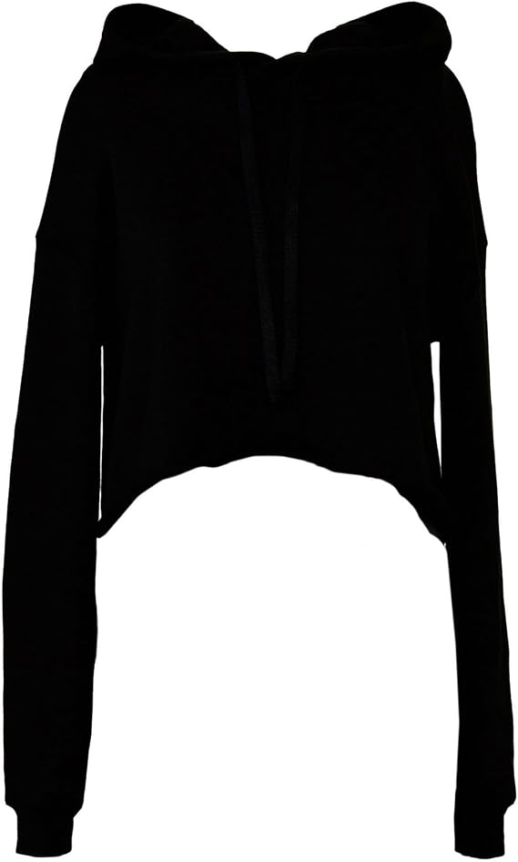 BELLA+CANVAS Women's Sponge Fleece Cropped Fleece Hoodie BC7502