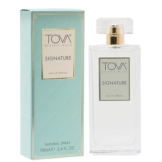 Tova Signature Eau de Parfum Classic Bergamot Jasmine Lavender Perfume for Women Timeless Scent USA-Made & Cruelty-Free 3.4 fl oz