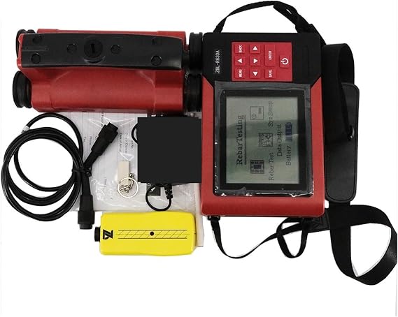 Wall Scanner, Concrete Rebar Tester Locator Detector Position Meter Cover Thickness Test Scanner Wall