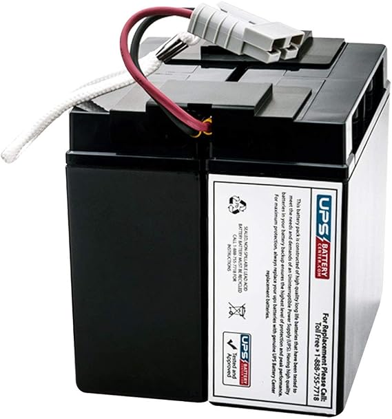New Battery Pack for APC Smart UPS 1500 X93 SUA1500X93 Compatible Replacement by UPSBatteryCenter