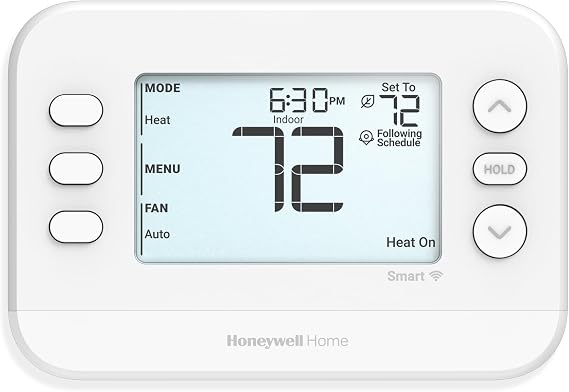 Honeywell Home X2S Smart Wi-Fi Thermostat, White