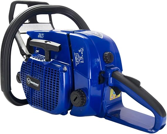 Farmertec Holzfforma 72cc Blue Thunder G388 Gasoline Chain Saw Power Head Only Without Guide Bar and Saw Chain All Parts Are Compatible With 038 MS380 MS381 Chainsaw