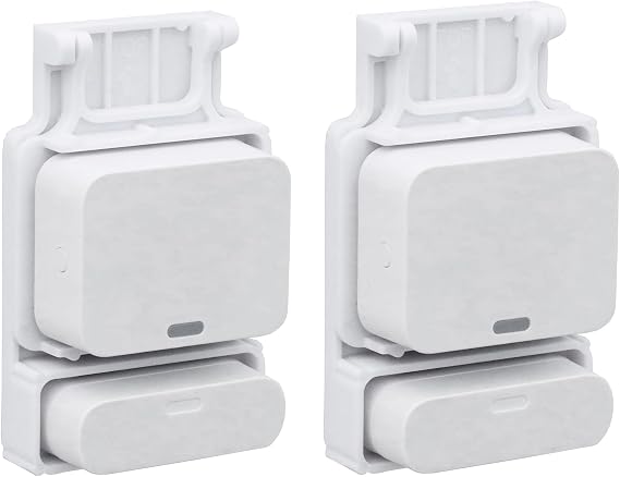 Garage Door Mounting Bracket Compatible with SimpliSafe Entry Sensors Easy Installation, Reliable Security (2 Pack)