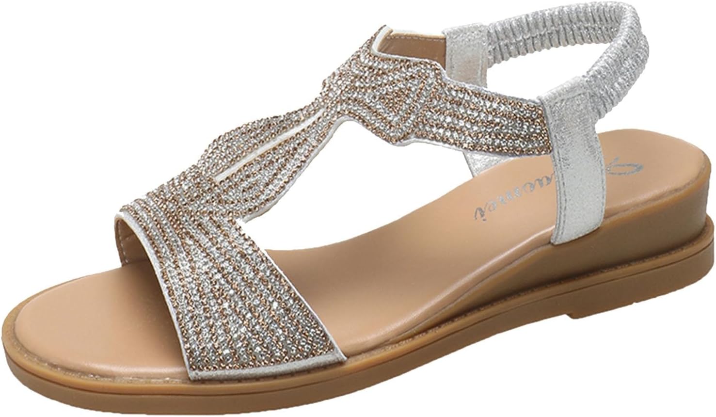 Womens Sandals Summer Wedge Sandals Strappy Sandals for Women Bohemian Sandals Comfort Outdoor Beach Sandals