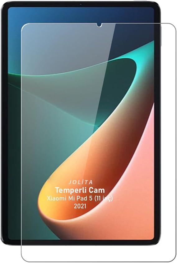 Jolita Xiaomi Mi Pad 5 (11 inç) Temperli Ekran Koruyucu Kırılmaz Cam Glass 2021