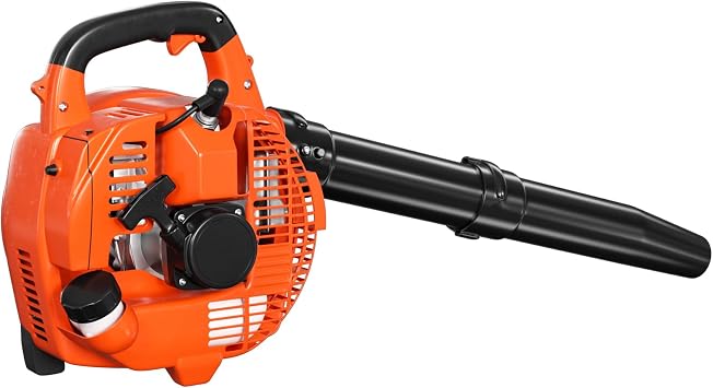63CC Gas Backpack Leaf Blower, 665 CFM 200 MPH Professional Commercial Grade Blower with Variable Speed, Easy Start Engine for Yard Waste, Lawn Debris, Leaves (28CC)