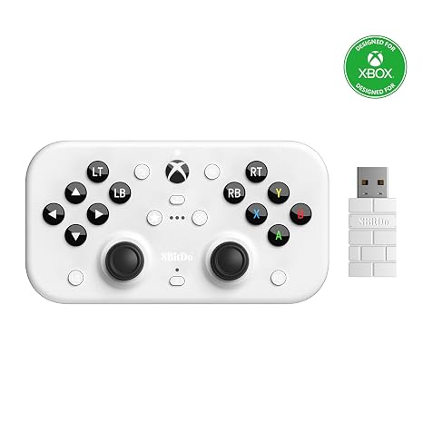 8BitDo Lite SE 2.4G Wireless Controller for Xbox Series X|S, Xbox One, Windows 10/11, Gamepad with Hall Effect Joysticks, 3.5mm Audio Jack - Officially Licensed