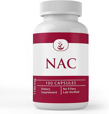PURE ORIGINAL INGREDIENTS N-Acetyl L-Cysteine NAC, 100 Capsules Always Pure, No Additives Or Fillers, Lab Verified